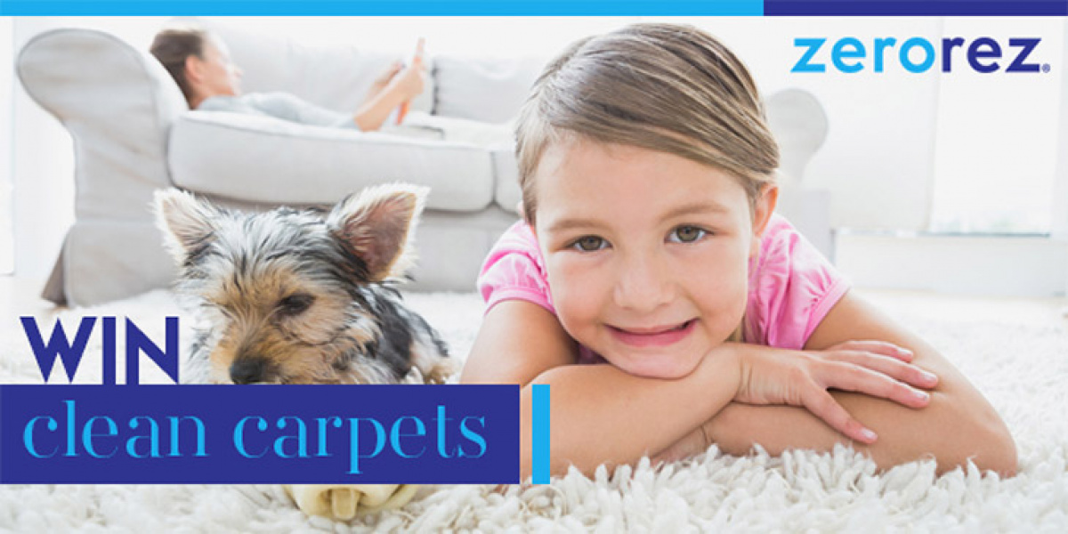 Win a 3-room carpet cleaning by Zerorez!