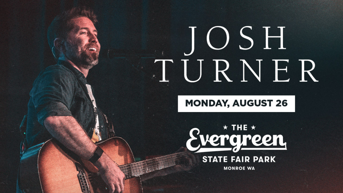 Win a Family 4-Pack of Tickets to Josh Turner at the Evergreen State Fair